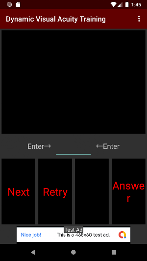 Dynamic Visual Acuity Training Screenshot 3