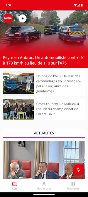 La Lozère Nouvelle Screenshot 0