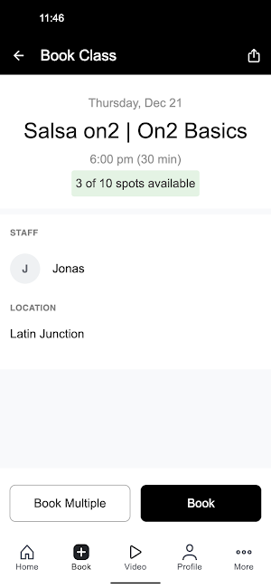 Latin Junction Sydney Screenshot 2