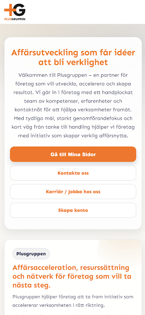 Plusgruppen Screenshot 3