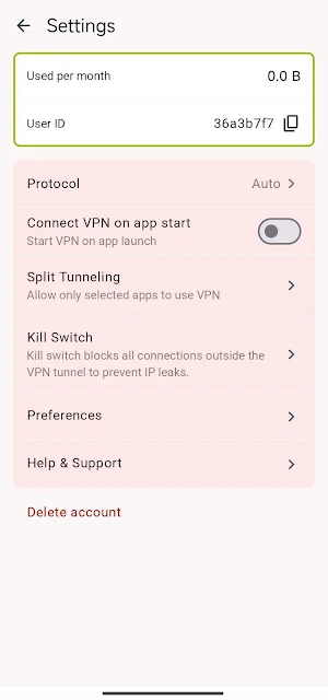 Clown VPN Screenshot 1
