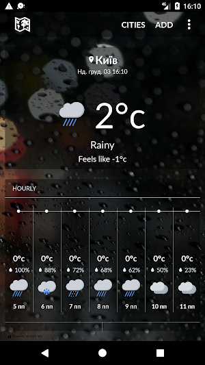 Ukraine Weather Screenshot 0