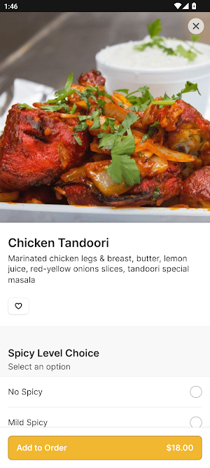 Dhaba Kitchen Indian Cuisine Screenshot 3