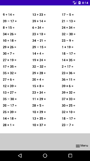 Math for print Screenshot 0