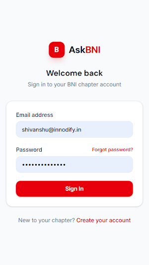 Ask BNI Screenshot 2