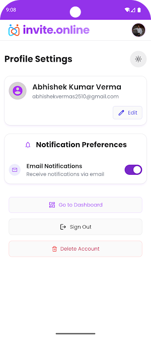 invite.online Screenshot 2