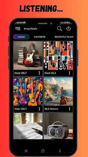Kroq 106.7 App Radio Fm Live Screenshot 1