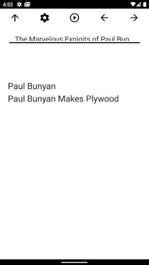Book, The Marvelous Exploits of Paul Bunyan Screenshot 0