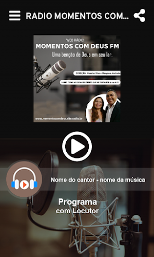 RÁDIO MOMENTOS COM DEUS Screenshot 0