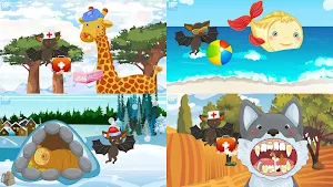 BAT VET! Doctor games for kids boys girls toddlers Screenshot 1