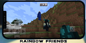 Rainbow Friends Mod Minecraft Screenshot 2