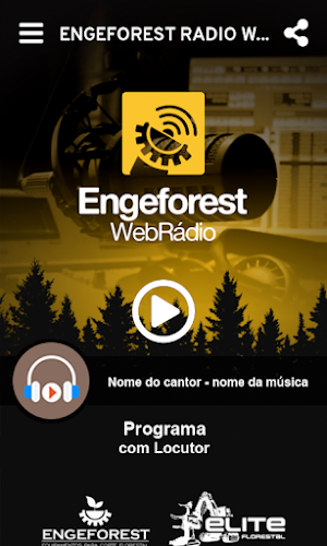 ENGEFOREST RÁDIO WEB Screenshot 1