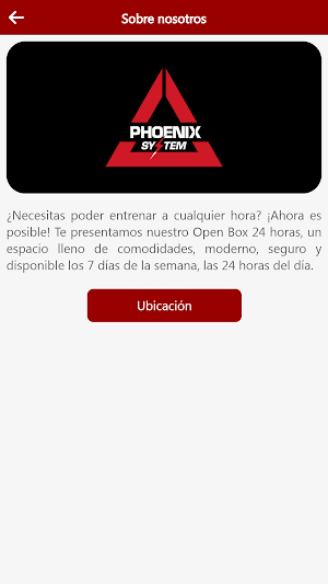 Phoenix Training System Screenshot 2