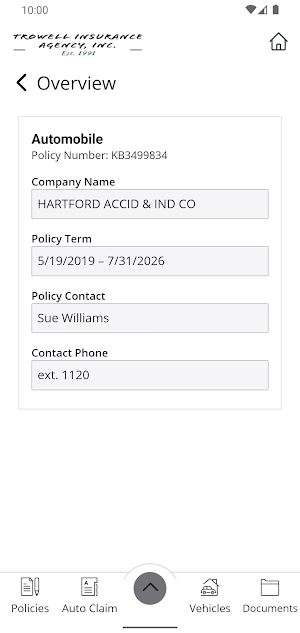 Trowell Insurance Agency, Inc. Screenshot 3