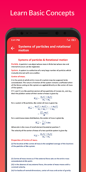 Physics Notes offline: Shorts Screenshot 1