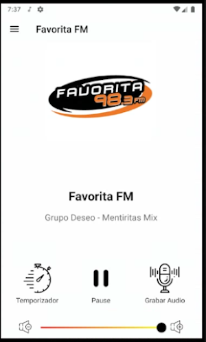 Favorita FM Screenshot 3