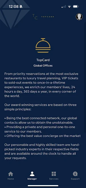 TC Concierge Screenshot 2