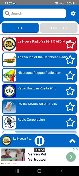 Nicaragua Radios Screenshot 0