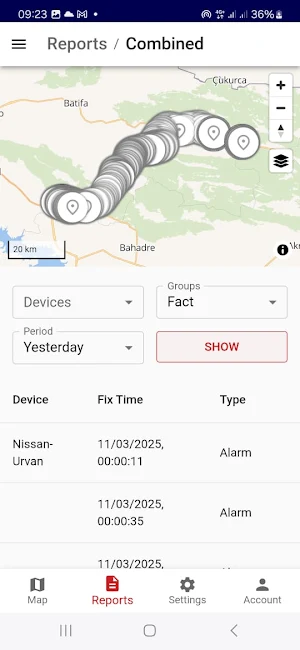 FACTGPS Screenshot 2