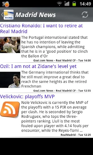 Madrid News Screenshot 1