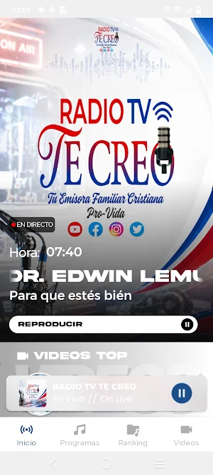 Radio TV Te Creo Screenshot 0