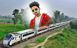 Vande bharat train photo edit Screenshot 3