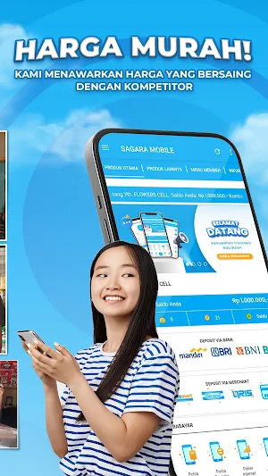 Sagara Mobile: Pulsa & Kuota Screenshot 2