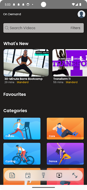 Go Outdoors Fitness Screenshot 1