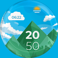 Mountain View Watch Face - F02