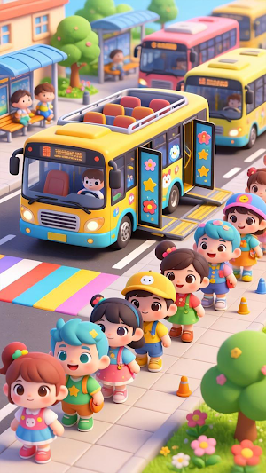 Color Rush Bus Screenshot 3