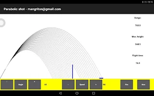 Parabolic shot Screenshot 3
