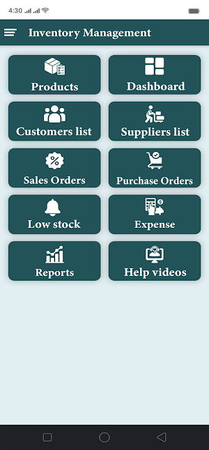 Inventory Management Screenshot 0