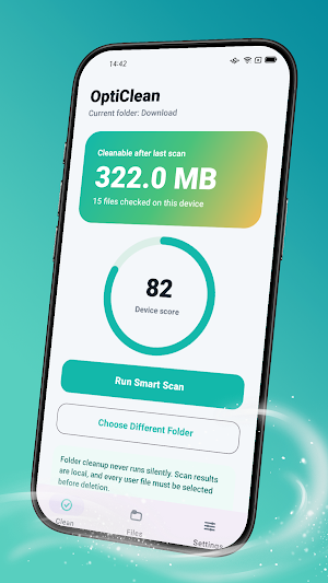 OptiClean Screenshot 1