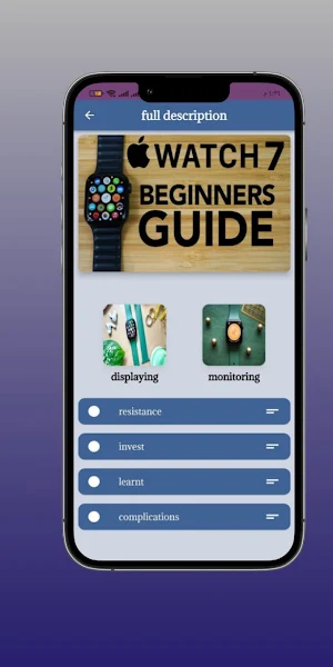 apple watch series 7 Guide Screenshot 1