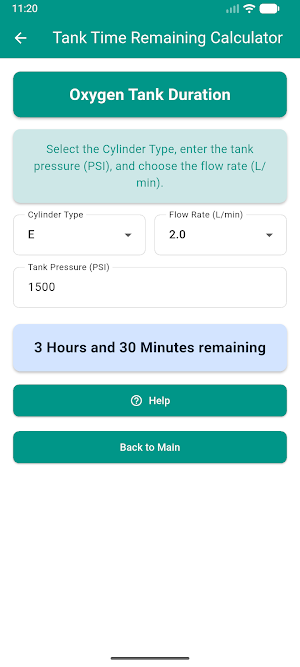Respiratory Assistant Screenshot 3