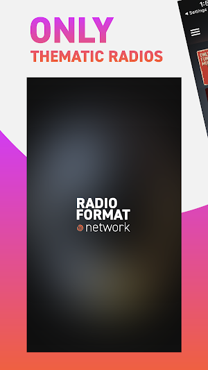 Radio Format thematic radios Screenshot 0