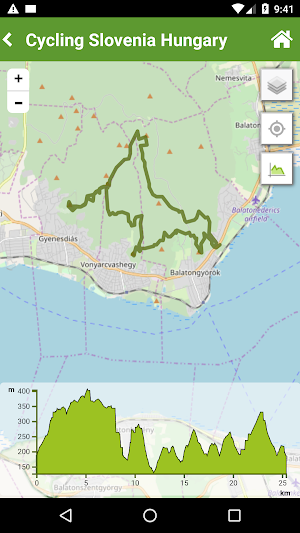 Cycling Slovenia Hungary Screenshot 2