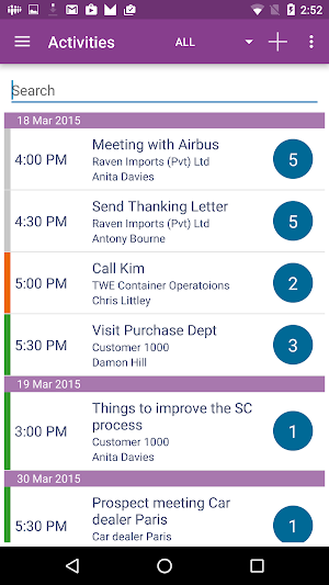 IFS CRM Companion 9 Screenshot 2