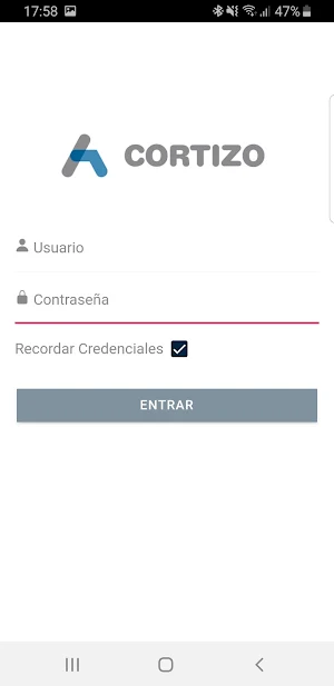 Cortizo - Gestión movilidad Screenshot 1
