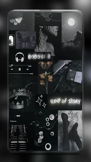 Black Aesthetic Wallpapers HD Screenshot 0