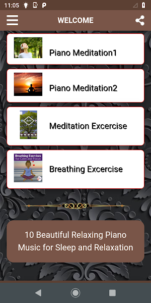 Piano Meditation & Relaxation Screenshot 1