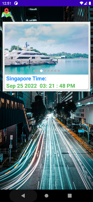 Singapore Clock Screenshot 3