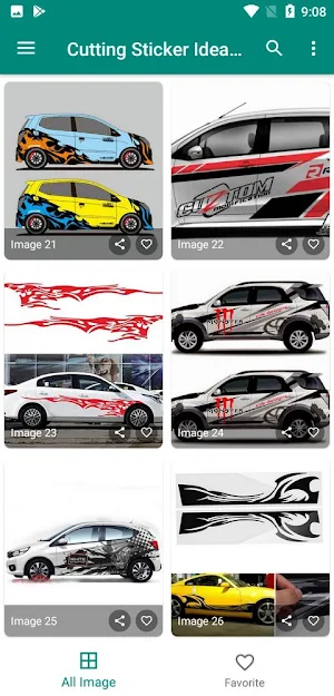 Cutting Sticker Ideas for Cars Screenshot 3