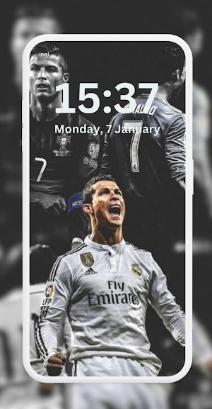 Soccer Ronaldo wallpaper CR7 Screenshot 3