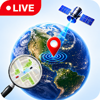 Live Earth Map - GPS Satellite