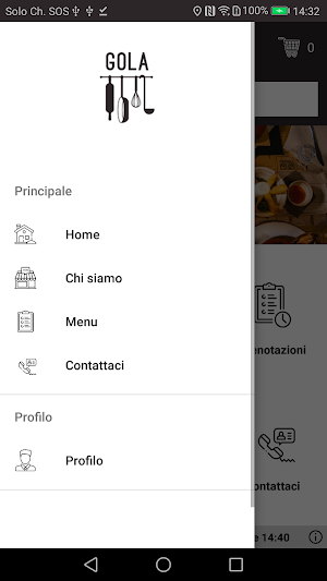 Gola Bistrot Screenshot 1