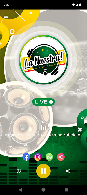 La Nuestra Online Screenshot 1