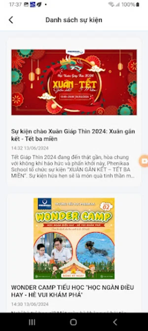 BMS - Nhà trường Screenshot 2