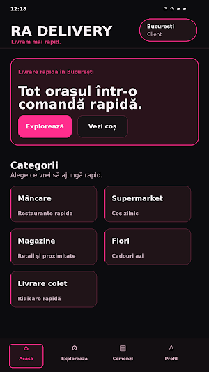 RA Delivery: Food & Grocery Screenshot 1