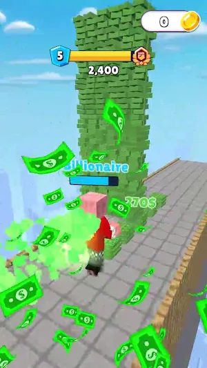 Craft Money Run 3D Screenshot 1